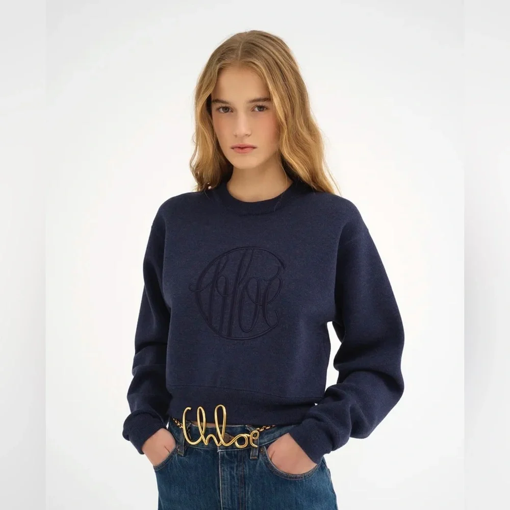 Chloe cropped knitted